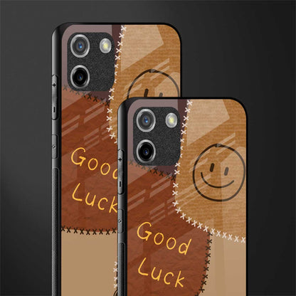 good luck glass case for realme c11 image-2