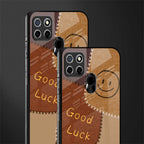 good luck glass case for realme narzo 30a image-2