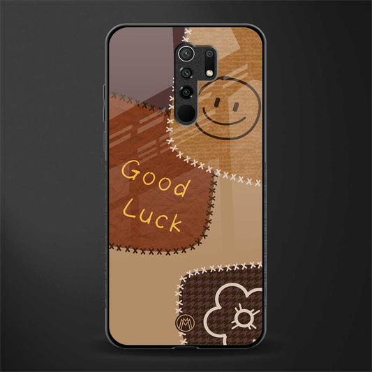 good luck glass case for redmi 9 prime image