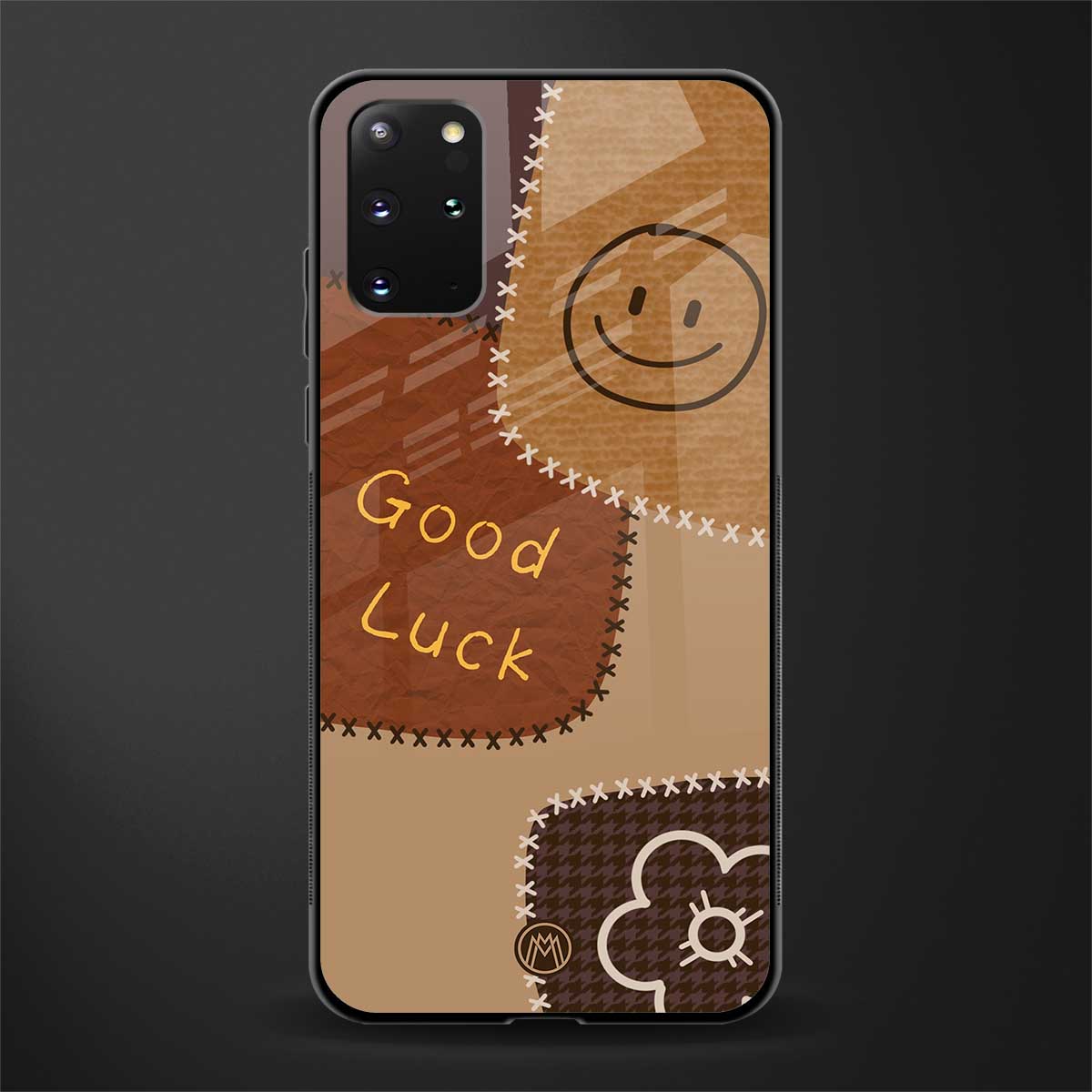 good luck glass case for samsung galaxy s20 plus image