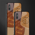 good luck glass case for redmi 9i image-2