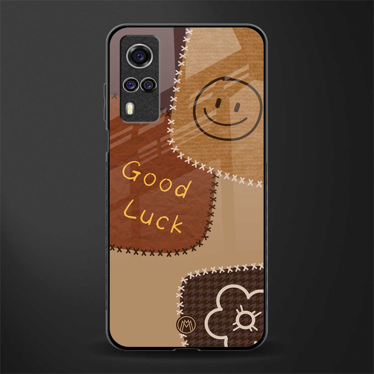 good luck glass case for vivo y51 image