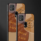 good luck glass case for redmi 9c image-2