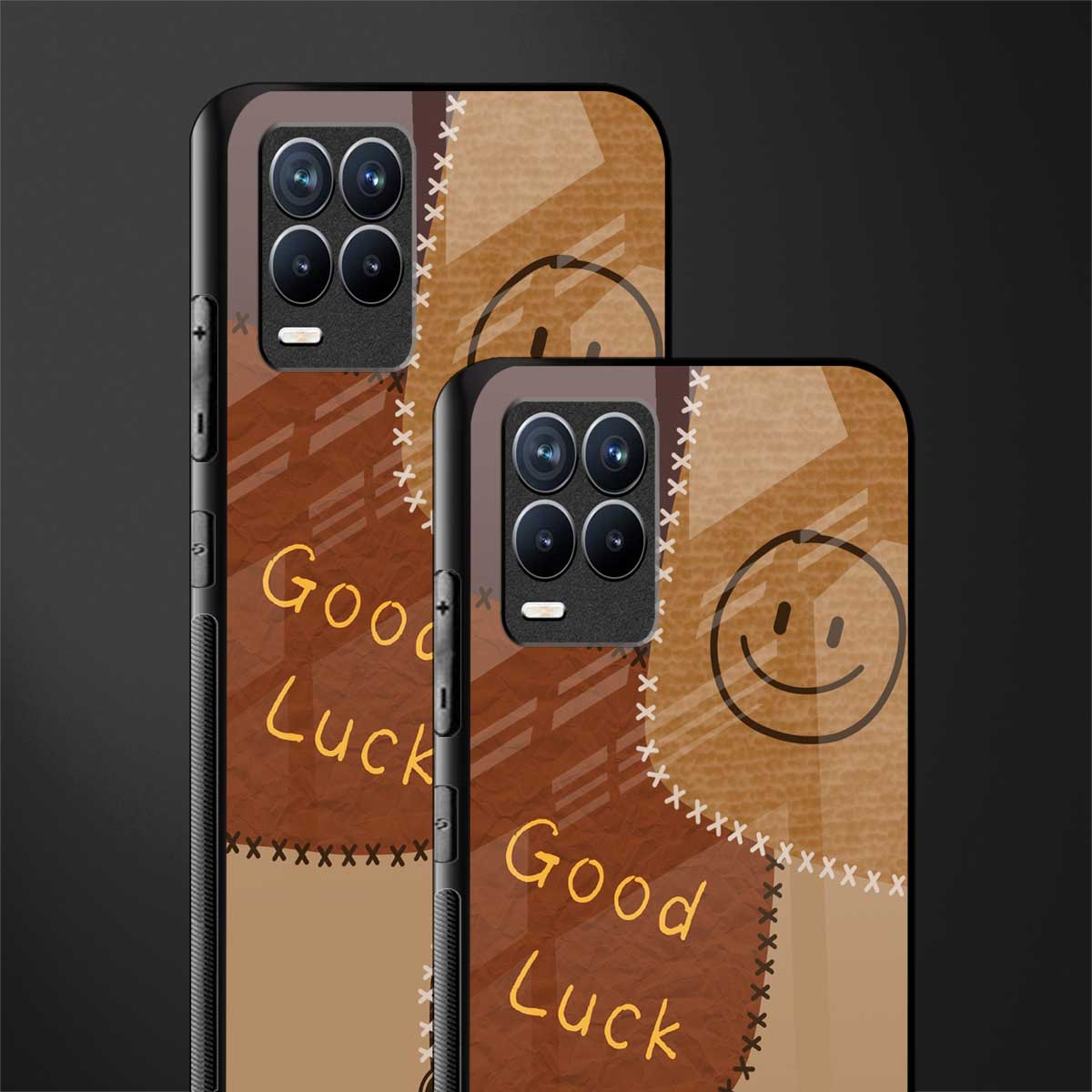 good luck glass case for realme 8 pro image-2