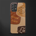 good luck glass case for samsung galaxy a52 image