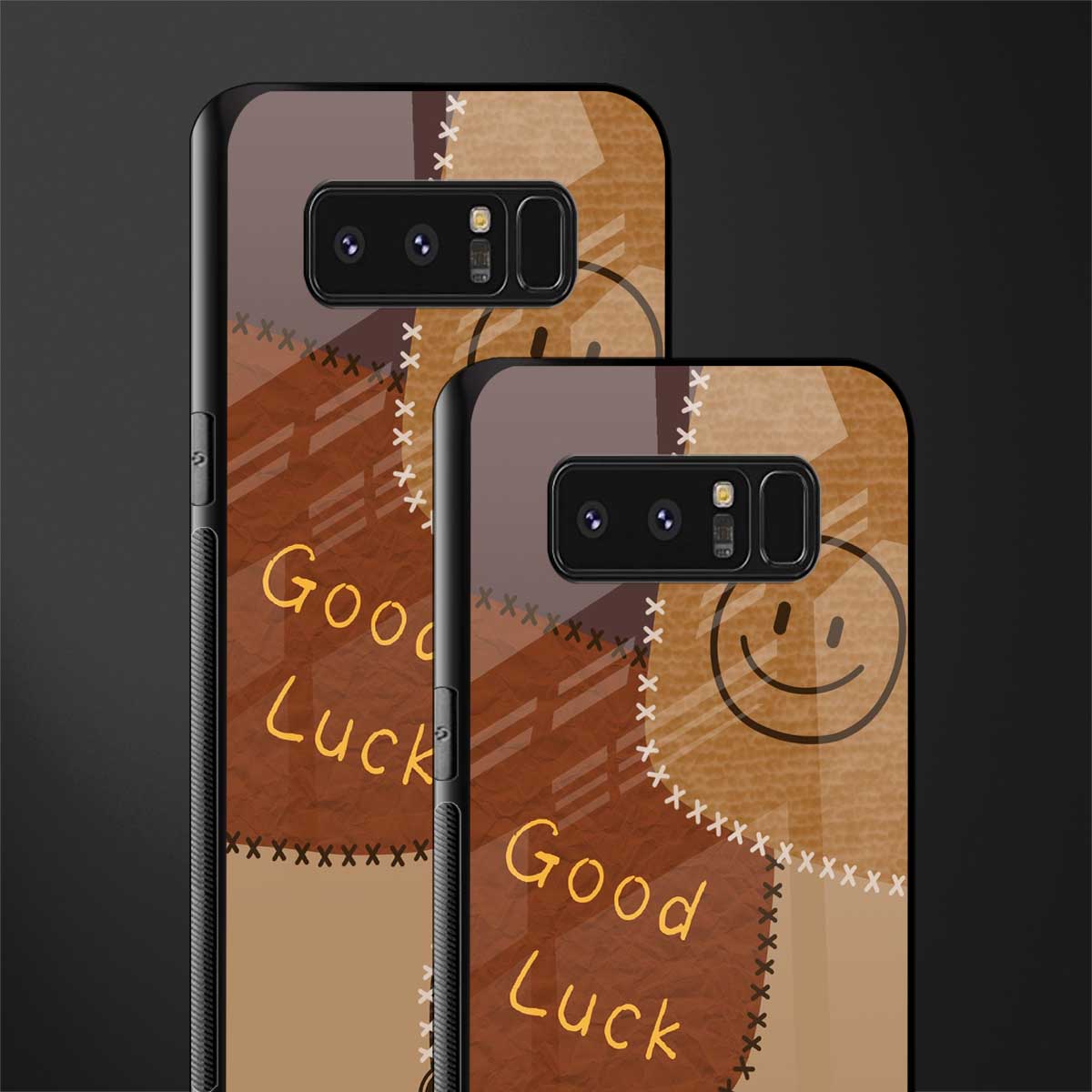 good luck glass case for samsung galaxy note 8 image-2