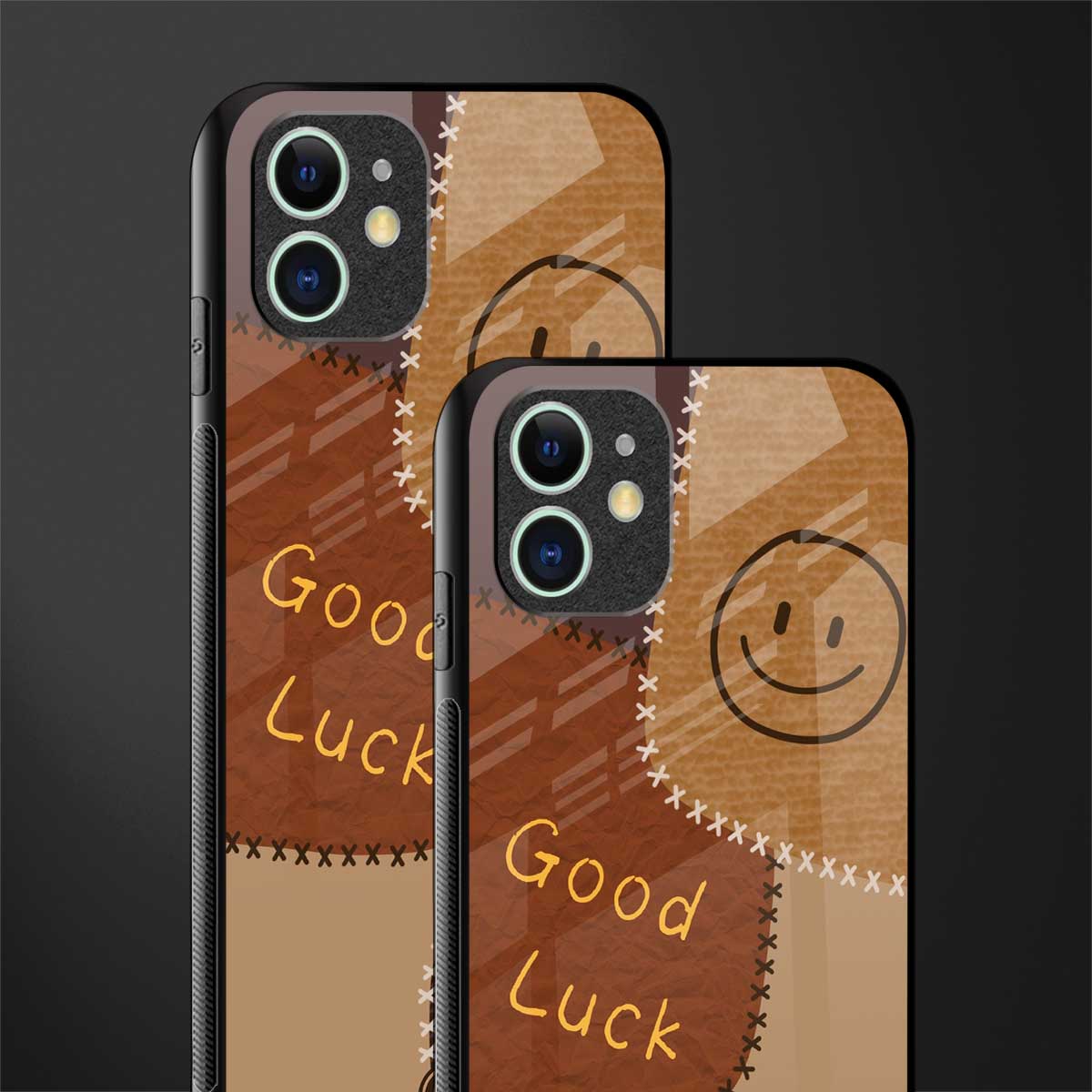 good luck glass case for iphone 12 mini image-2