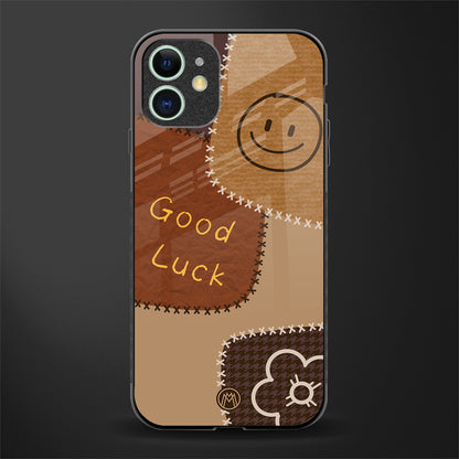 good luck glass case for iphone 12 mini image