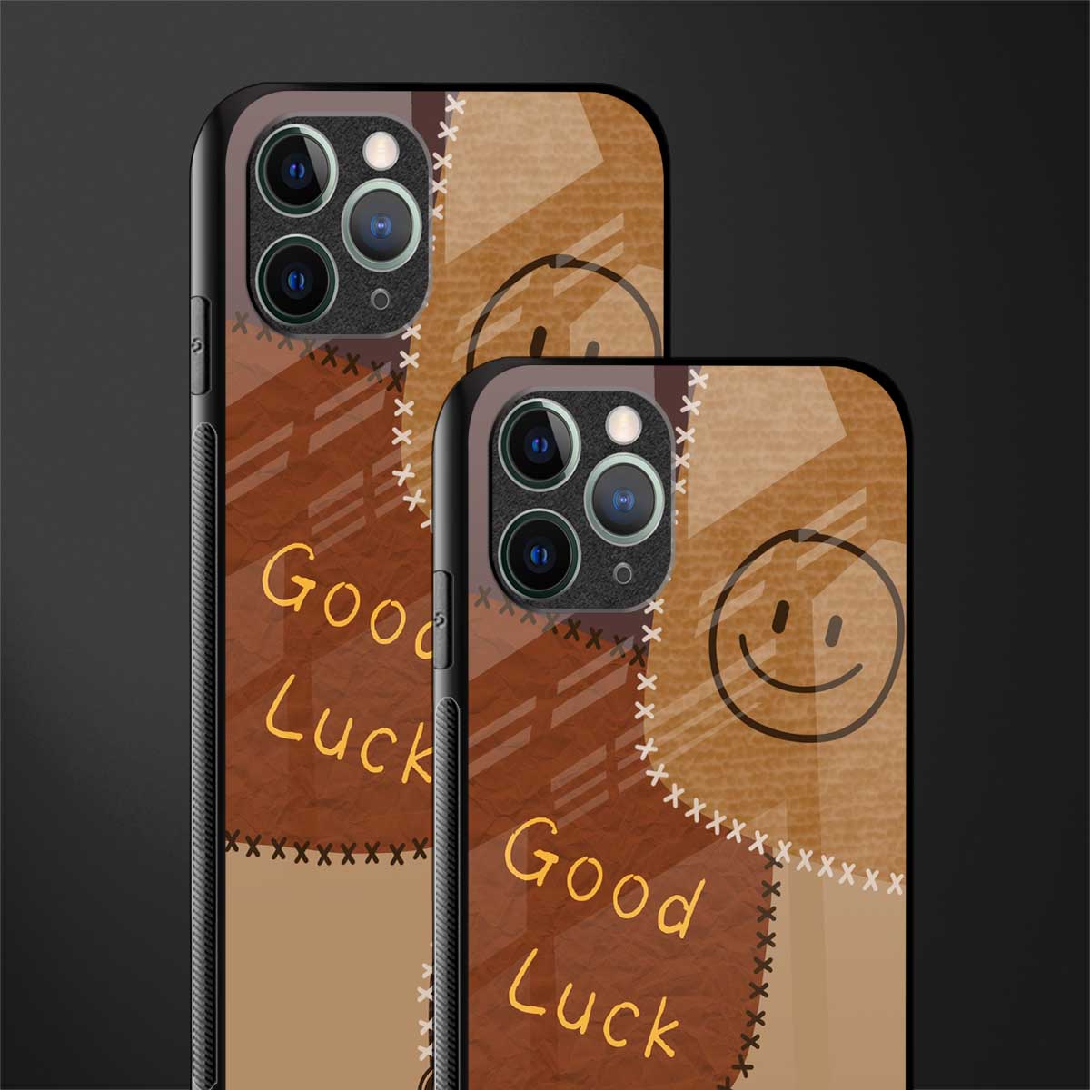 good luck glass case for iphone 11 pro max image-2