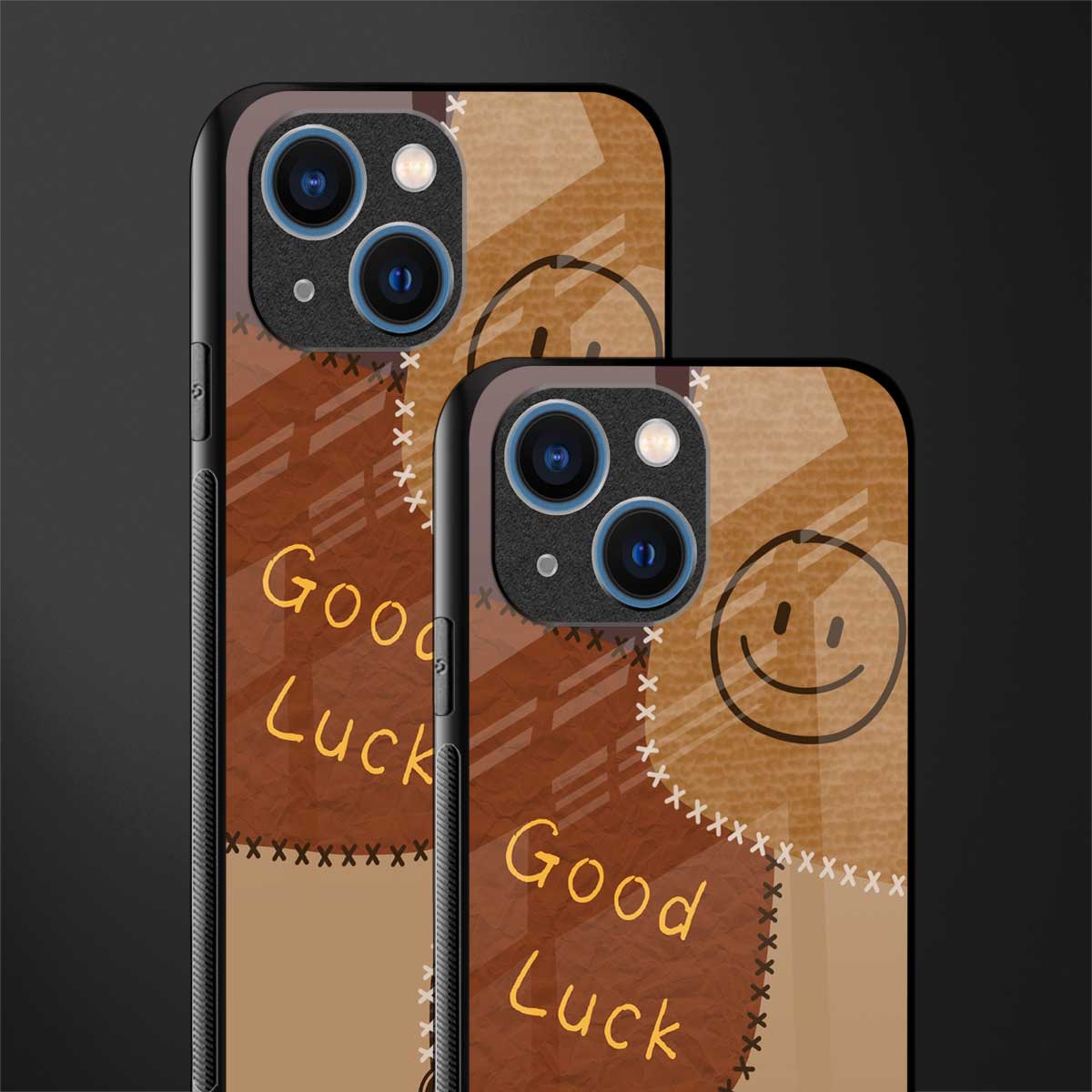 good luck glass case for iphone 13 mini image-2