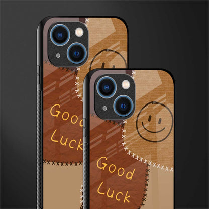 good luck glass case for iphone 13 mini image-2