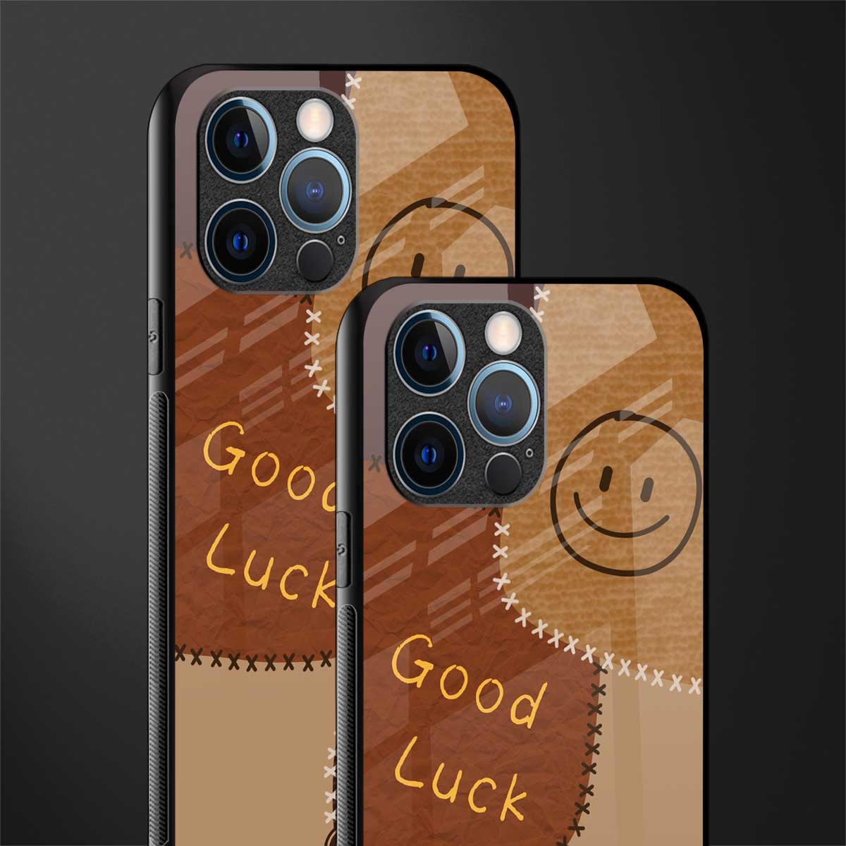 good luck glass case for iphone 12 pro image-2