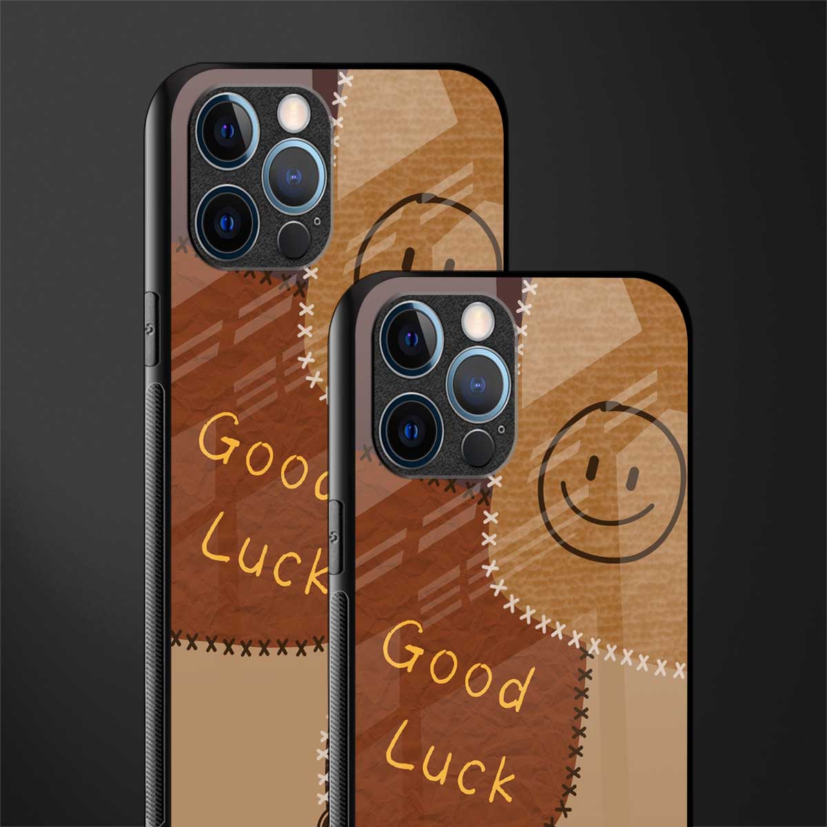 good luck glass case for iphone 12 pro max image-2