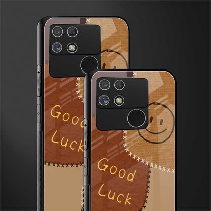 good luck back phone cover | glass case for realme narzo 50a