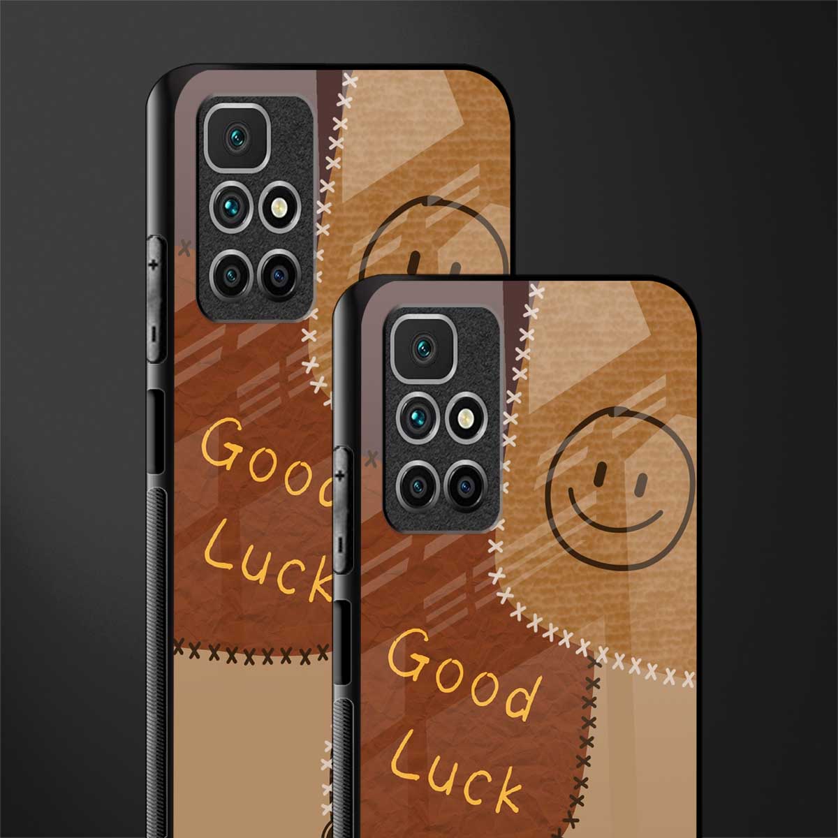 good luck glass case for redmi 10 prime image-2