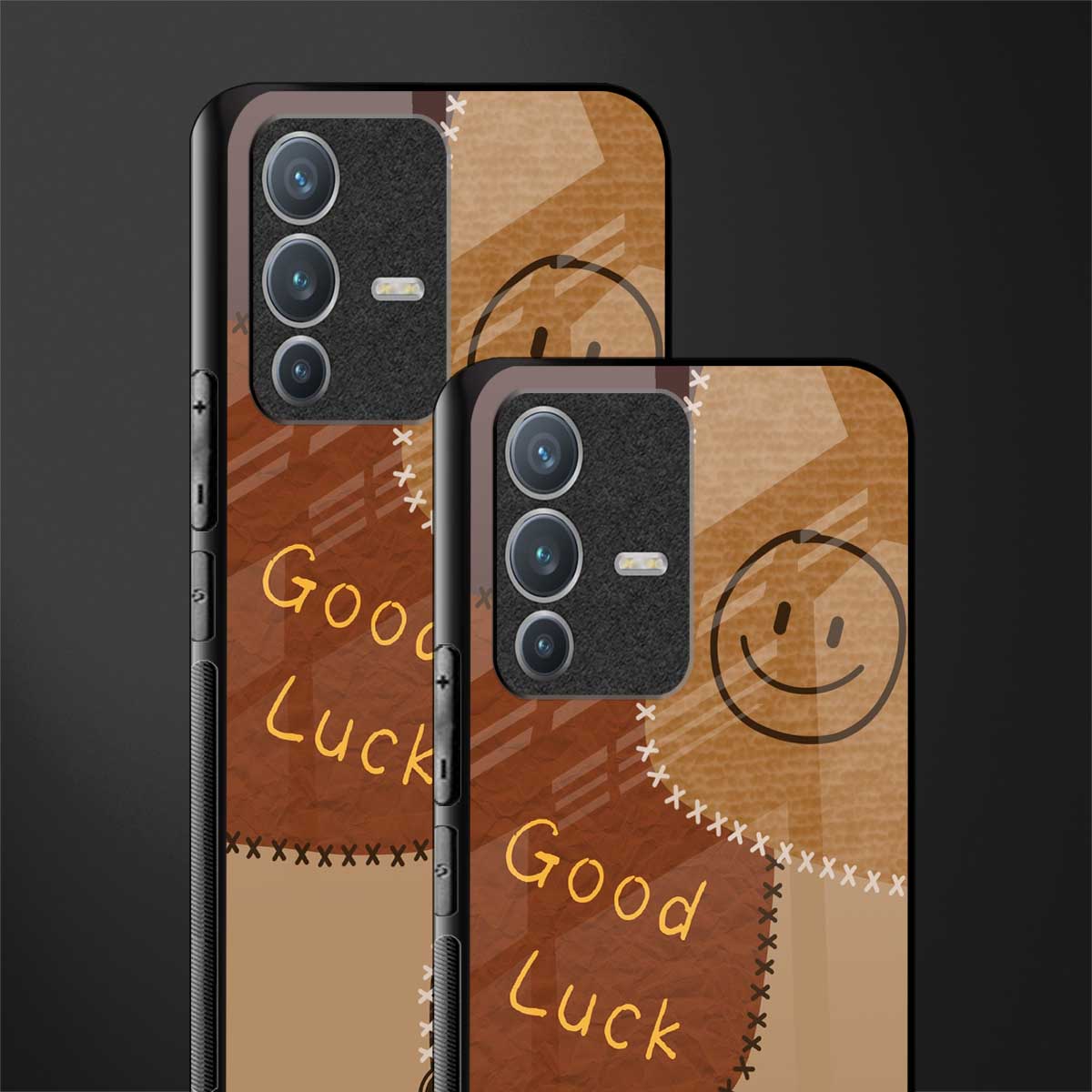 good luck glass case for vivo v23 pro 5g image-2