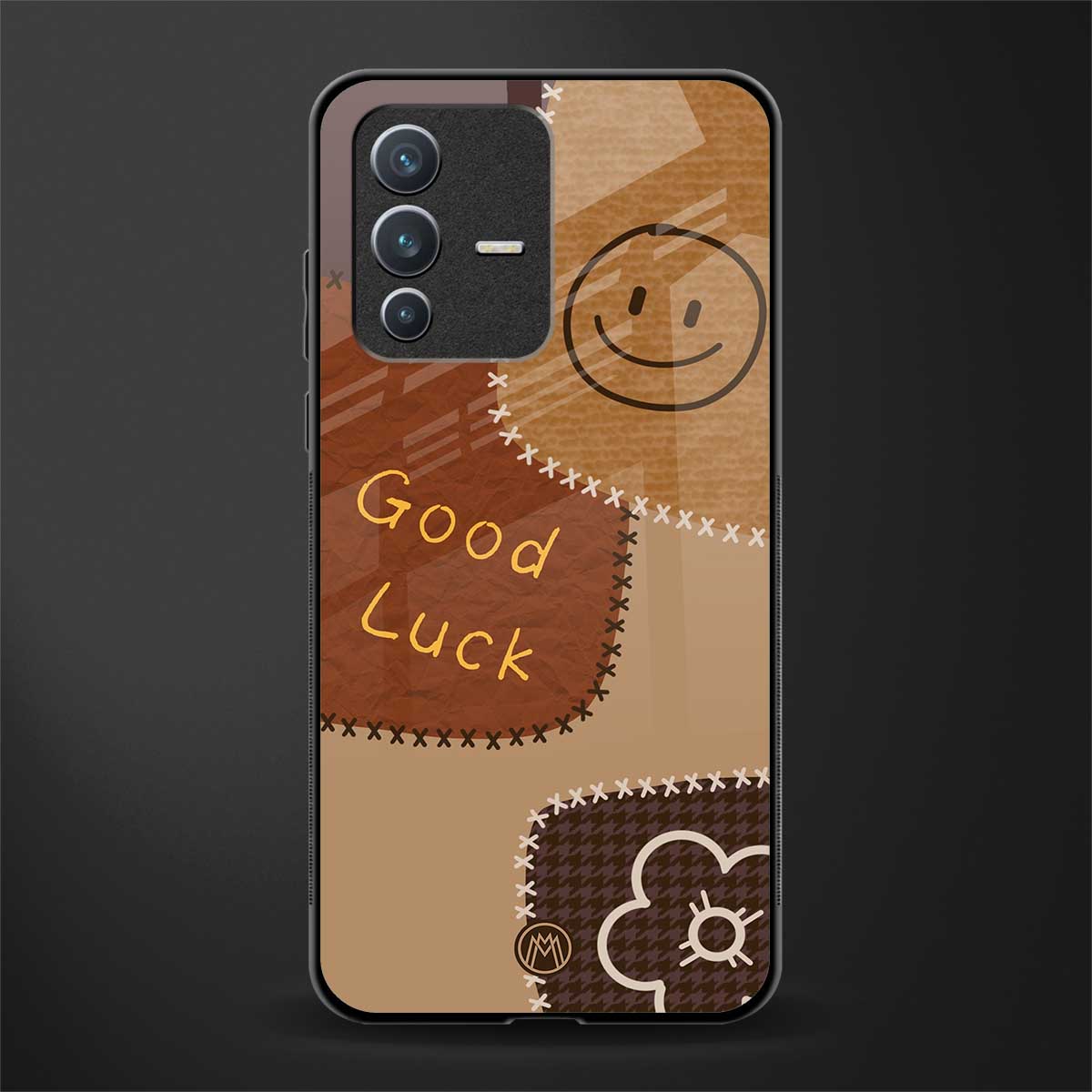 good luck glass case for vivo v23 5g image