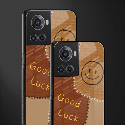 good luck back phone cover | glass case for oneplus 10r 5g