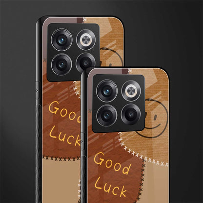 good luck back phone cover | glass case for oneplus 10t