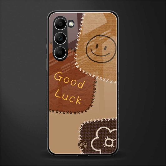 good luck glass case for phone case | glass case for samsung galaxy s23 plus