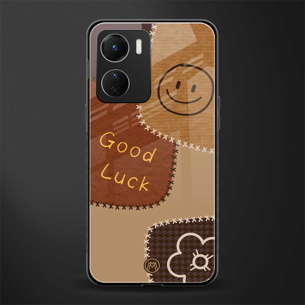 good luck back phone cover | glass case for vivo y16