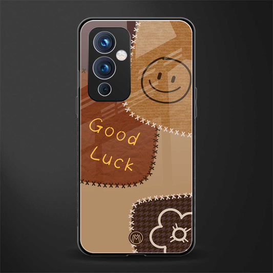good luck back phone cover | glass case for oneplus 9
