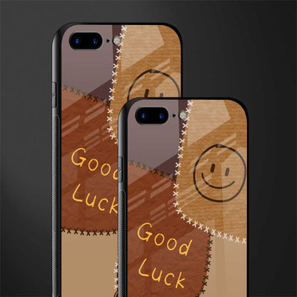 good luck glass case for iphone 7 plus image-2