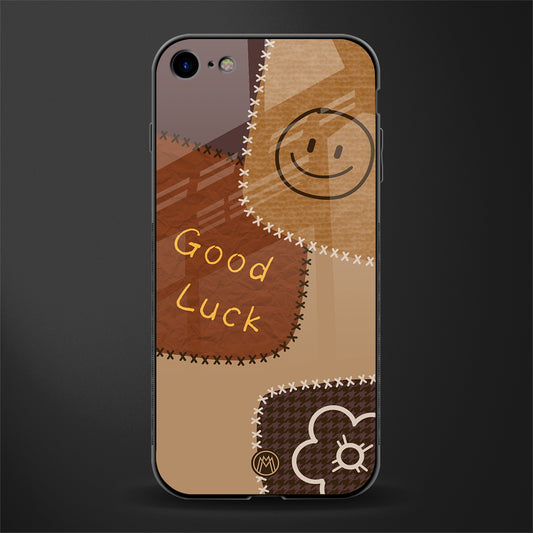 good luck glass case for iphone 7 image