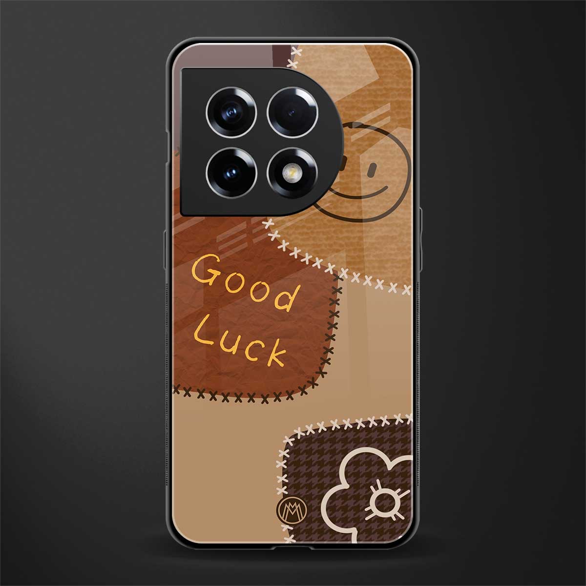good luck back phone cover | glass case for oneplus 11