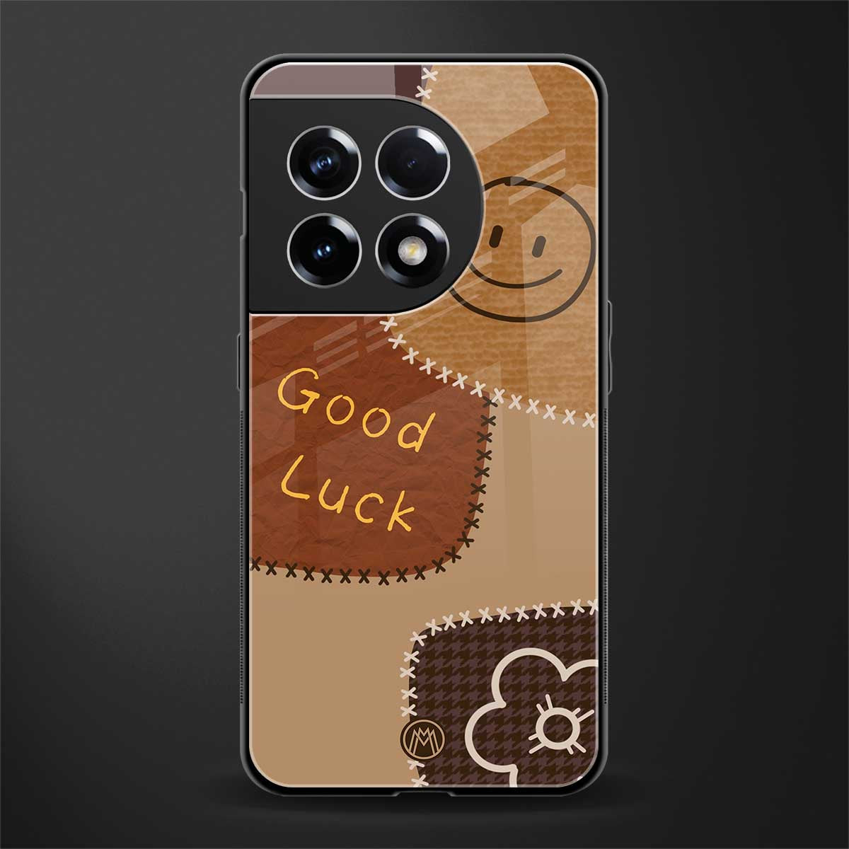 good luck back phone cover | glass case for oneplus 11r