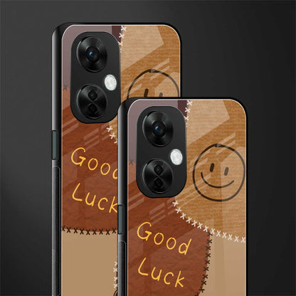 good luck back phone cover | glass case for oneplus nord ce 3 lite