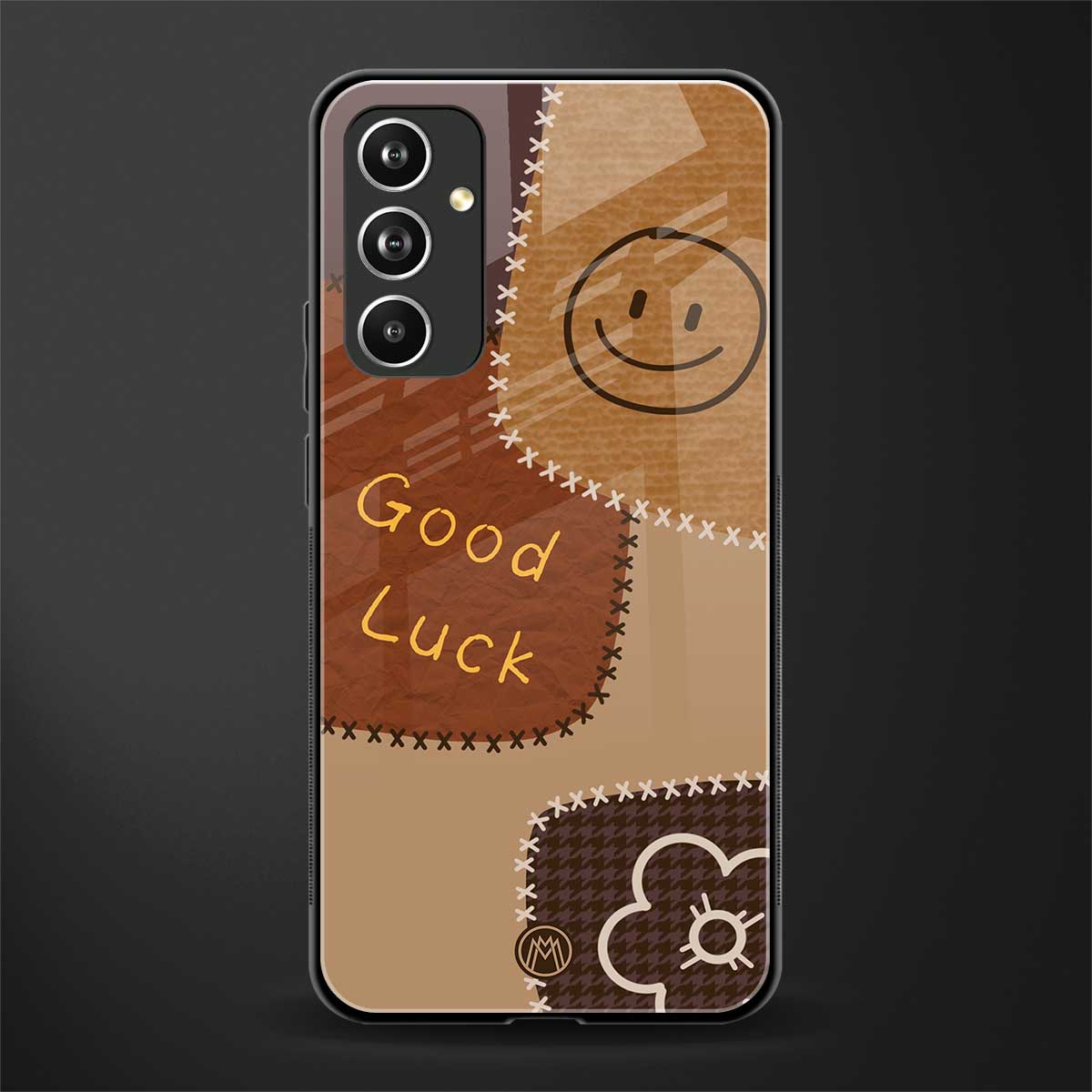 good luck back phone cover | glass case for samsung galaxy a54 5g