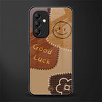 good luck back phone cover | glass case for samsung galaxy a14 5g