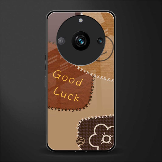good luck back phone cover | glass case for realme 11 pro 5g