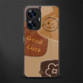 good luck back phone cover | glass case for realme c55
