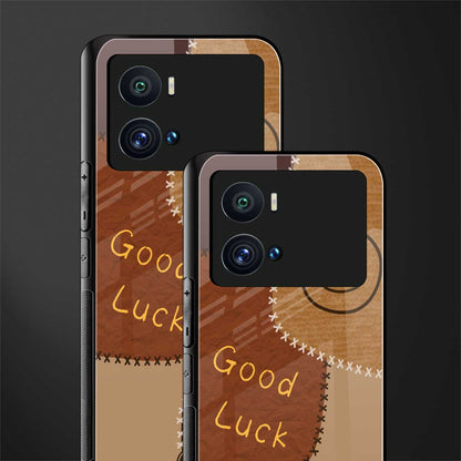 good luck back phone cover | glass case for iQOO 9 Pro