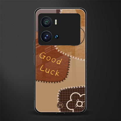 good luck back phone cover | glass case for iQOO 9 Pro