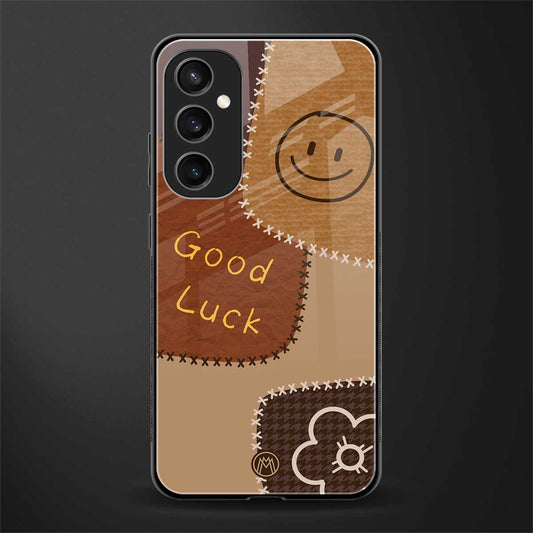 good luck back phone cover | glass case for samsung galaxy s23 fe 5g