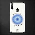 good things are coming glass case for realme narzo 10a image
