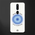 good things are coming glass case for oppo f11 pro image
