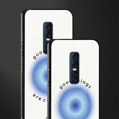 good things are coming glass case for vivo v17 pro image-2