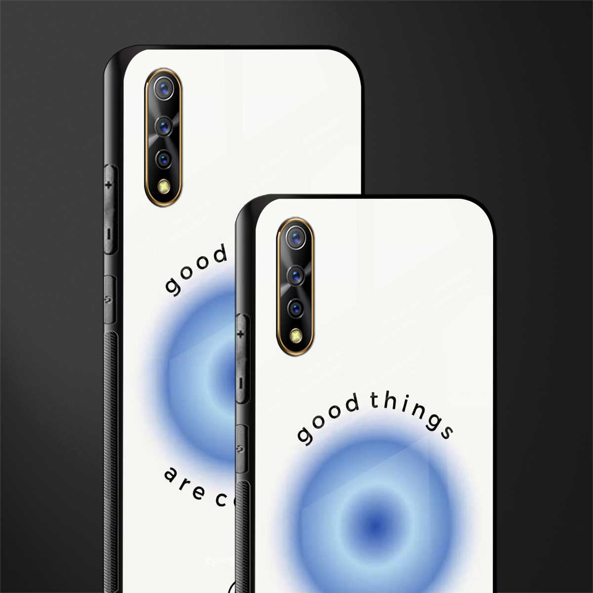 good things are coming glass case for vivo s1 image-2