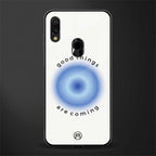 good things are coming glass case for redmi note 7s image