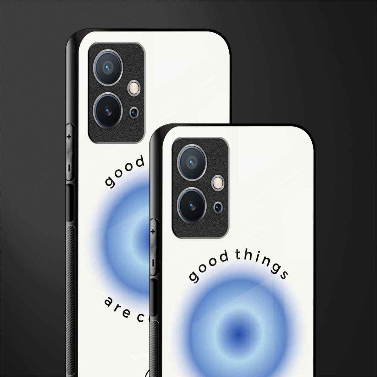 good things are coming glass case for vivo t1 5g image-2
