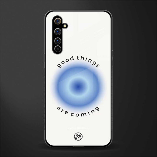 good things are coming glass case for realme x50 pro image