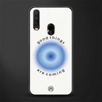 good things are coming glass case for vivo y12 image