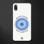 good things are coming glass case for vivo y91i image