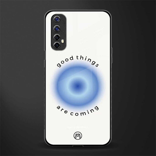 good things are coming glass case for realme narzo 20 pro image