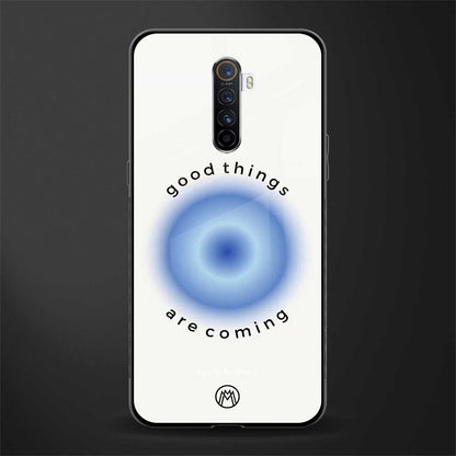 good things are coming glass case for realme x2 pro image