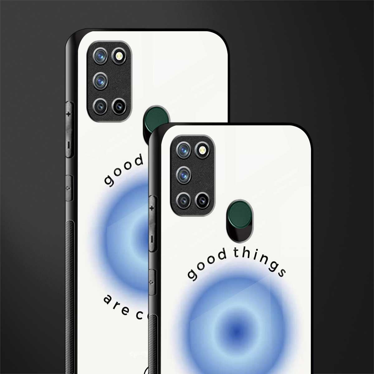 good things are coming glass case for realme 7i image-2
